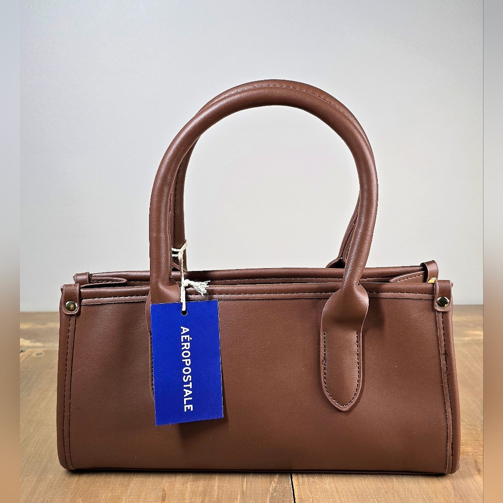 Aeropostale Tan Satchel Bag - Picture 2 of 3